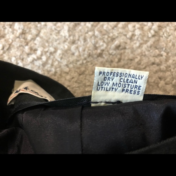 Vintage Barry Bricken Mark Shale Skirt 10 Linen Wool Pencil - Picture 7 of 11